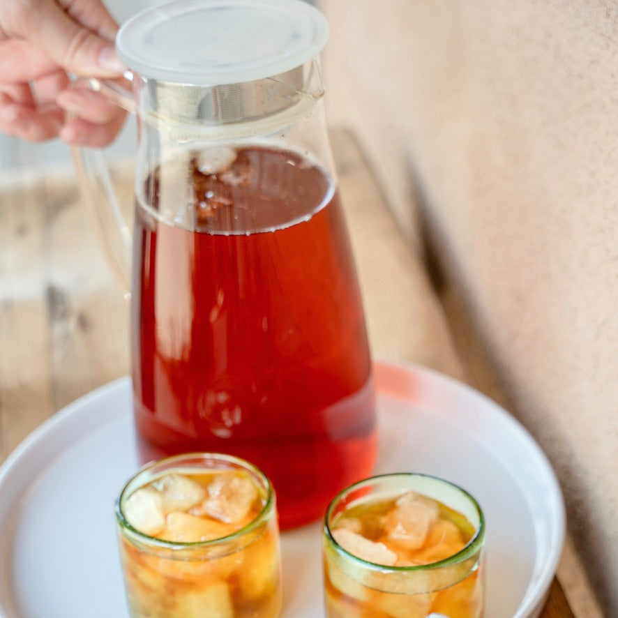 ICED TEA GLASS FLASK