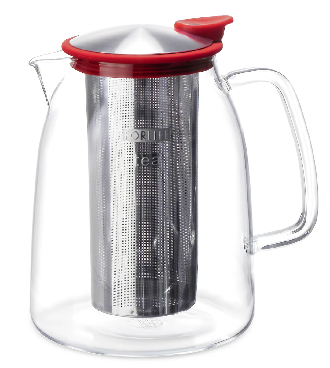 GLASS ICED TEA JUG WITH INFUSER
